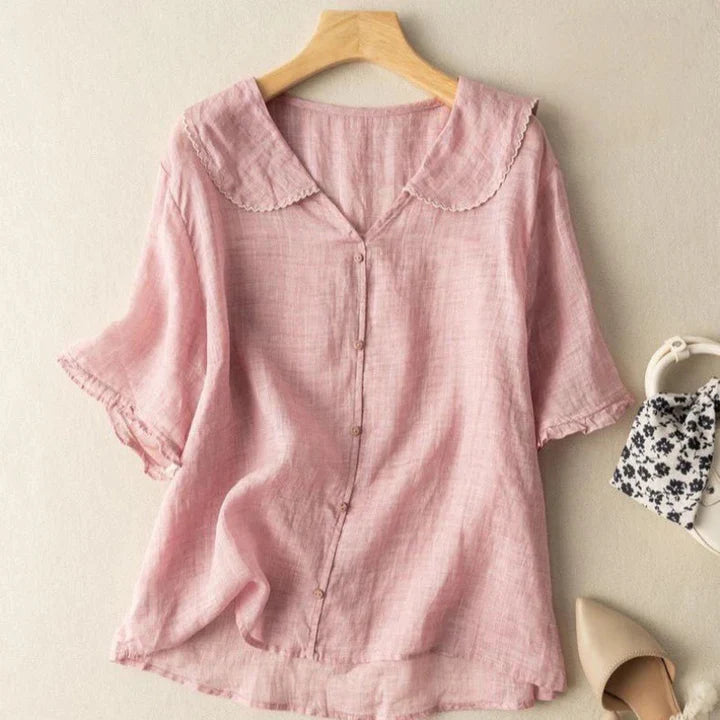 Siena Linen Blouse