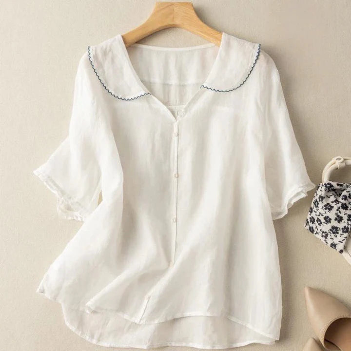 Siena Linen Blouse