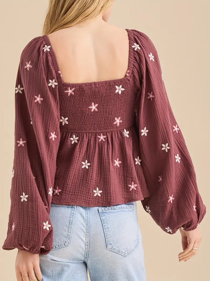 Aveline Flora Blouse