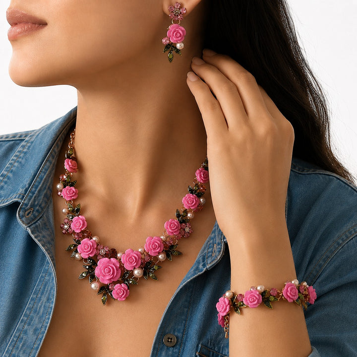 Rose Garden Jewelry Set