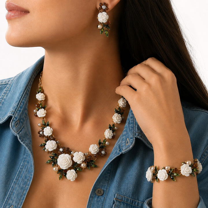 Rose Garden Jewelry Set