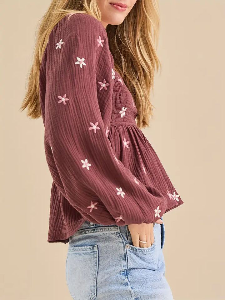 Aveline Flora Blouse