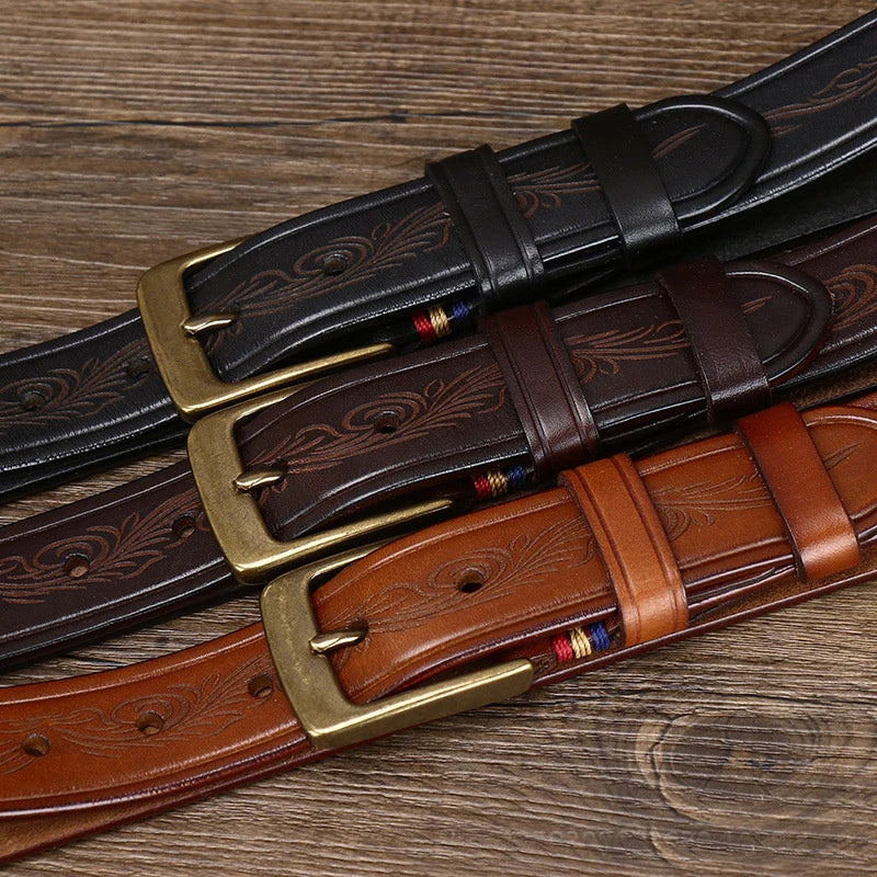 Bronco Leather Belt