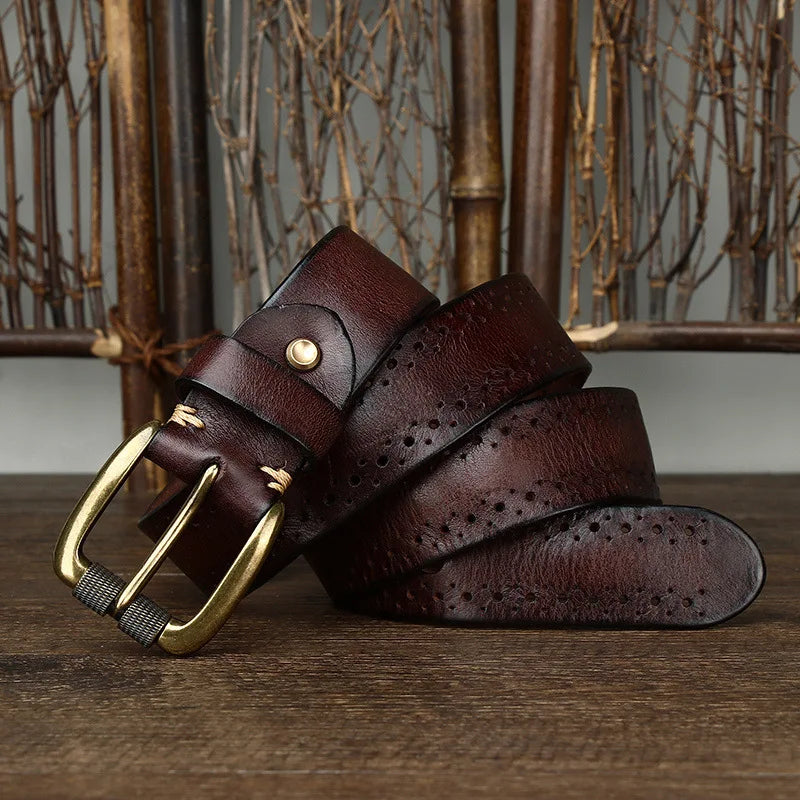 Marcus Perforated Belt