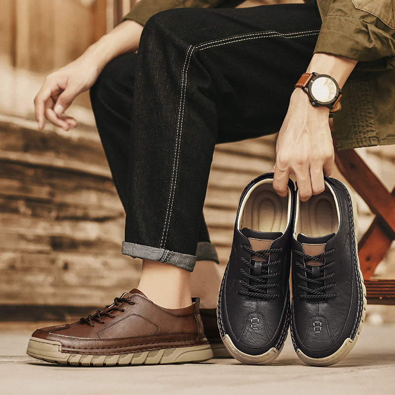 Rowan Low Leather Sneakers