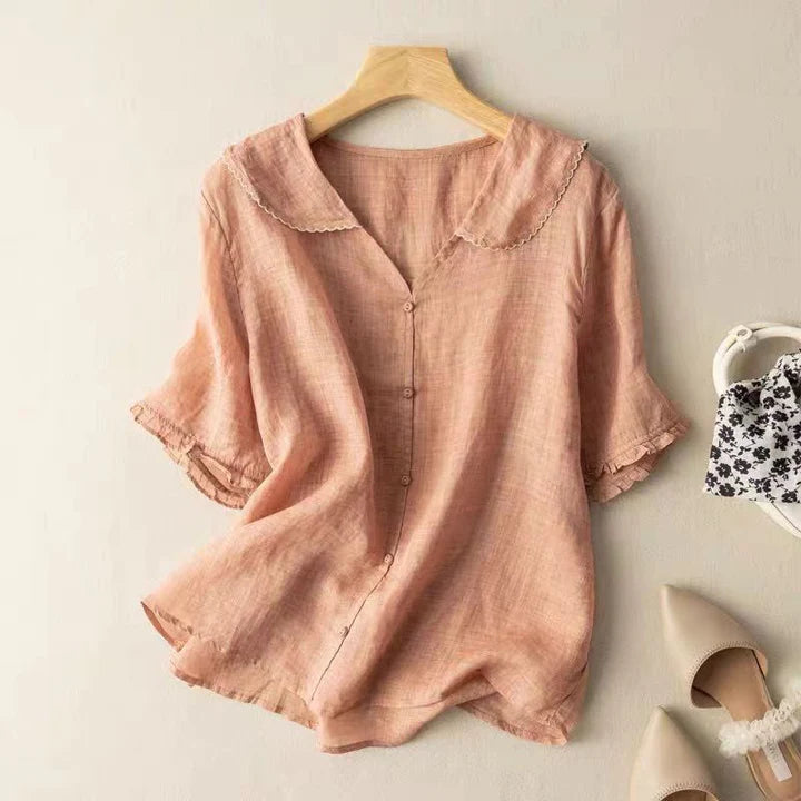 Siena Linen Blouse