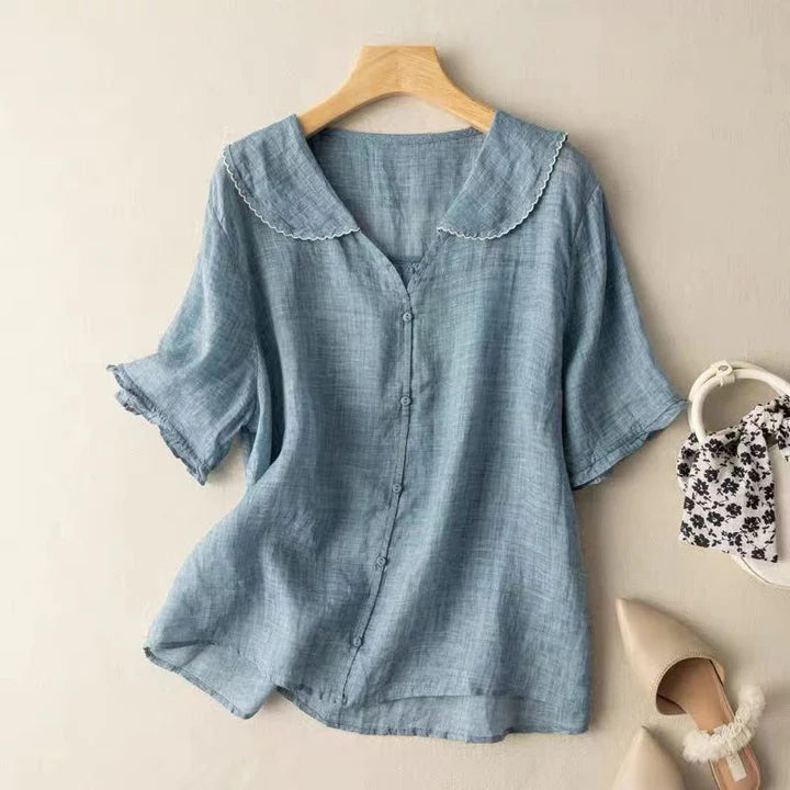 Siena Linen Blouse