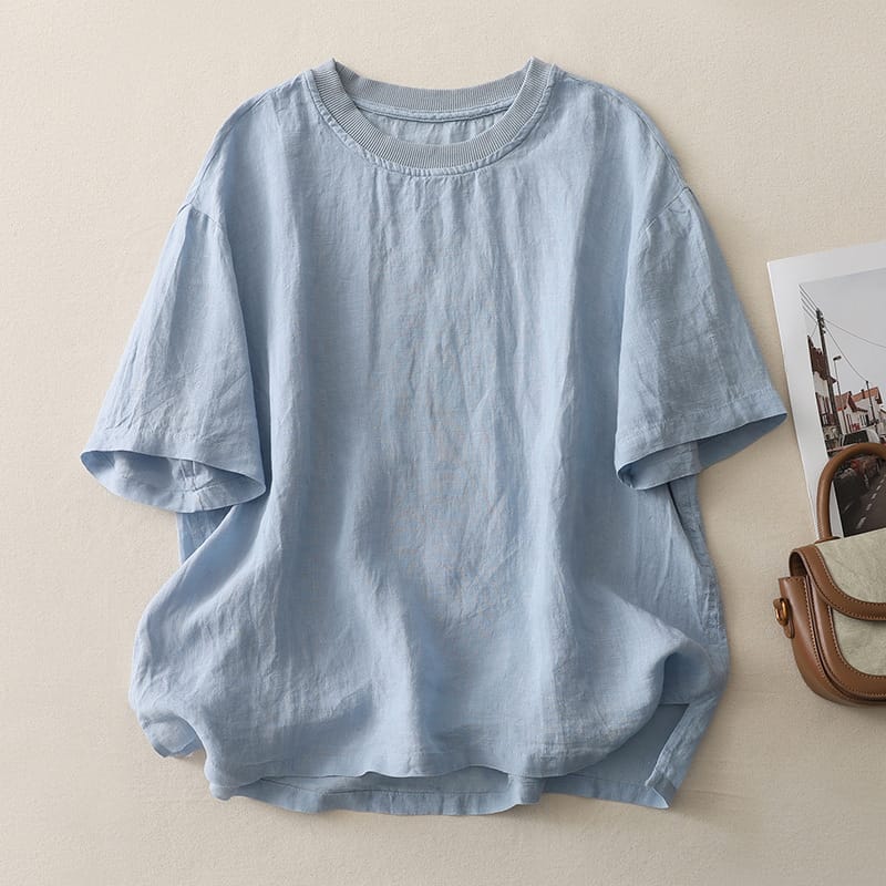 Jackson &amp; Blake  Sunwash Linen Blouse