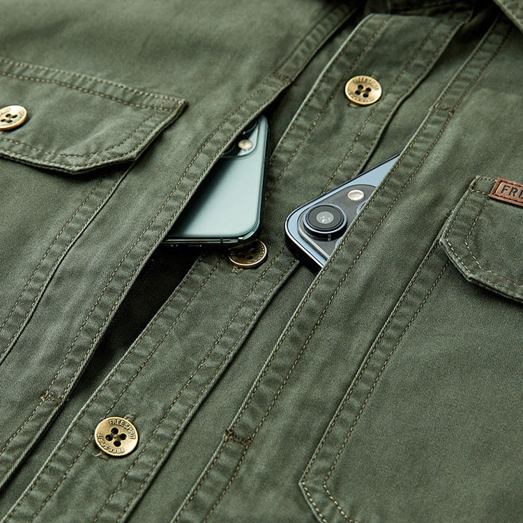 Jackson &amp; Blake  Dockside Cotton Work Shirt