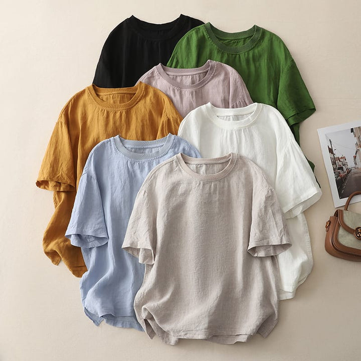 Jackson &amp; Blake  Sunwash Linen Blouse