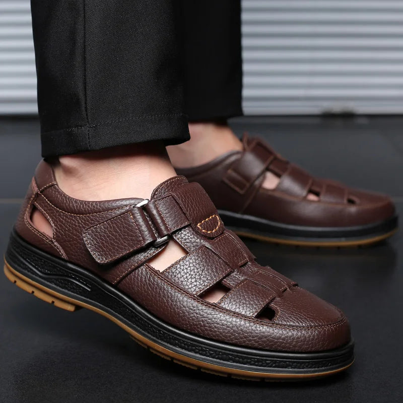 Riverton Fisherman Leather Sandal