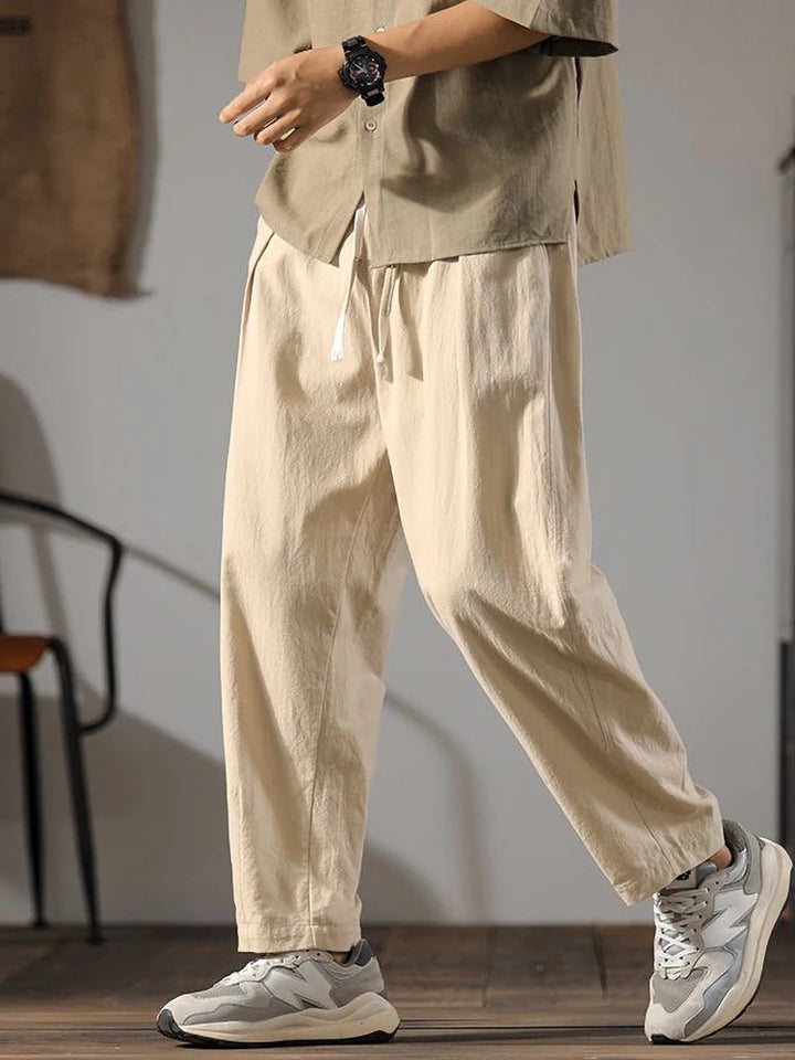 Oro Relaxed Cotton Pants