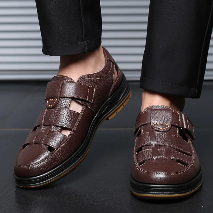 Riverton Fisherman Leather Sandal