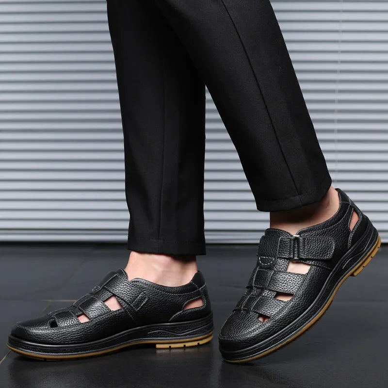 Riverton Fisherman Leather Sandal