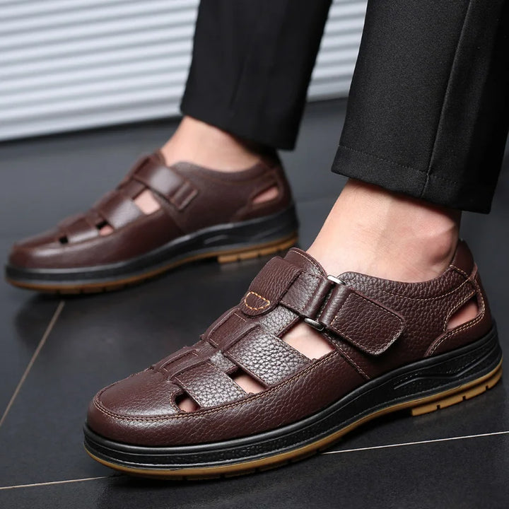 Riverton Fisherman Leather Sandal