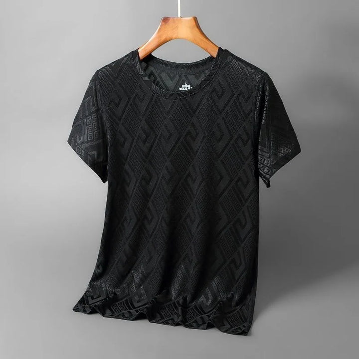 Santorini Greek Pattern T-Shirt