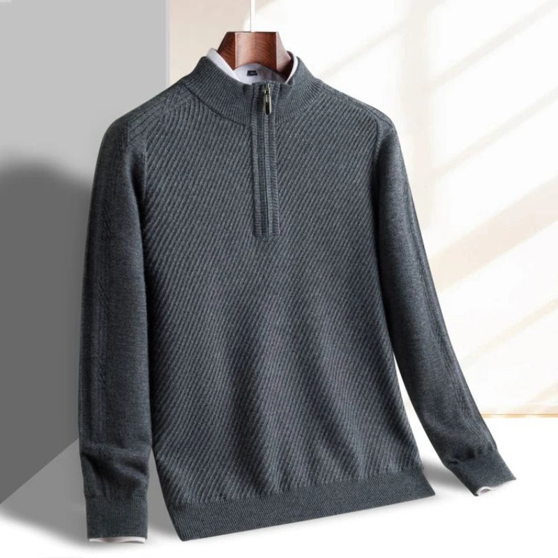 Harrison Quarter-Zip Sweater