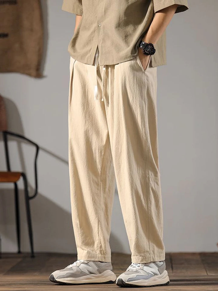 Oro Relaxed Cotton Pants