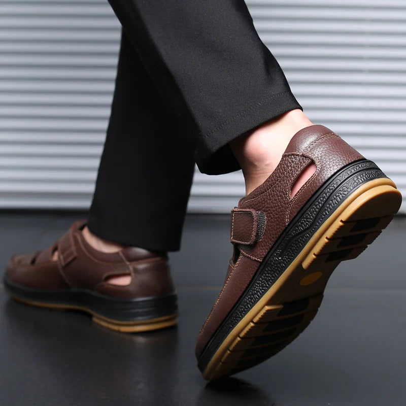 Riverton Fisherman Leather Sandal