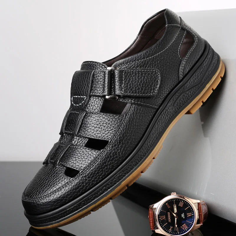 Riverton Fisherman Leather Sandal