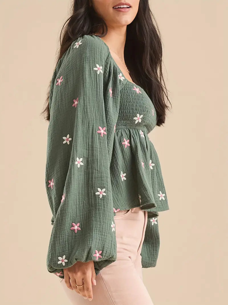 Aveline Flora Blouse
