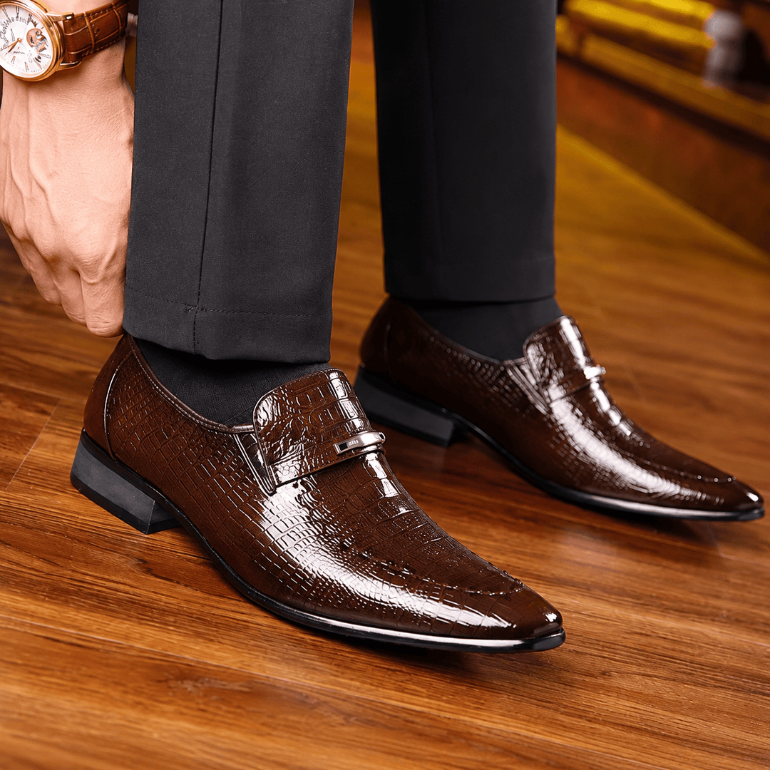 Jackson &amp; Blake  Milo Croc Loafer