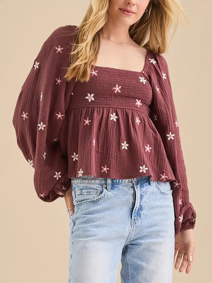 Aveline Flora Blouse