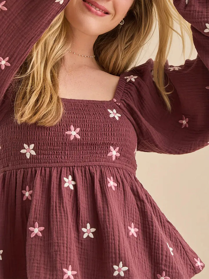 Aveline Flora Blouse
