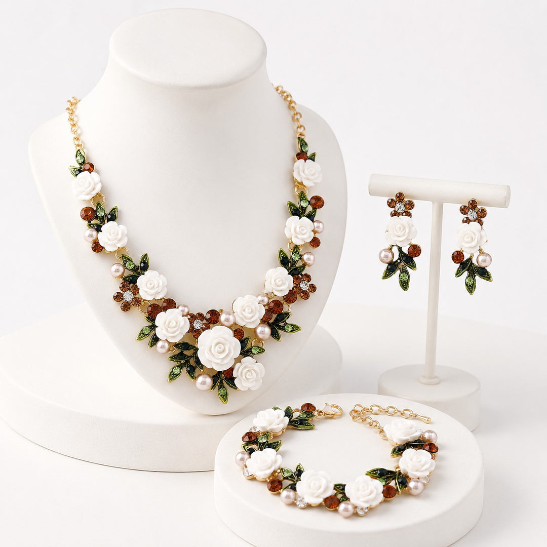 Rose Garden Jewelry Set